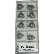 Pastilha para rosca externa 16mm 60°  